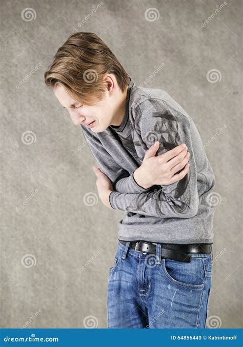 Crying Teen Boy Stock Photo Image Of Depressed Male 64856440