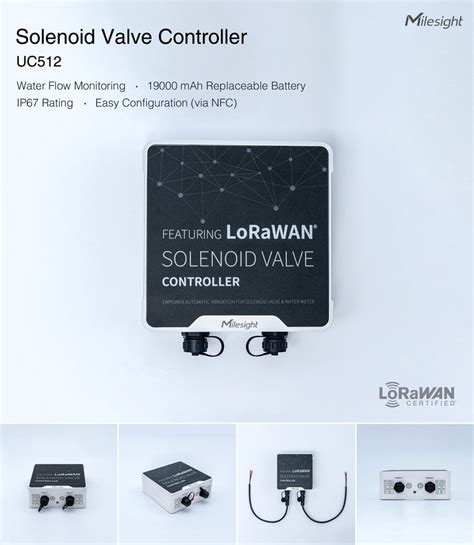 Solenoid Valve Controller Uc511 Uc512 Mcci