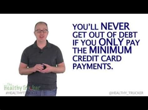 Paying the minimum on time helps you avoid penalties and fees. Credit Card Debt - The Dangers of Only Making the Minimum ...