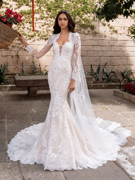 Long Sleeve Wedding Dress Open Back Online Buying Save Jlcatj Gob Mx
