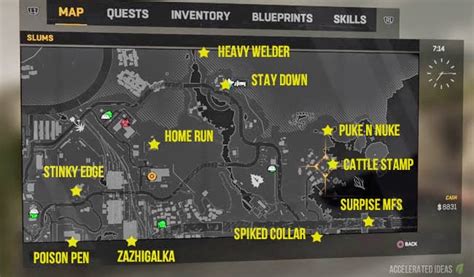 Ezgamestalk Dying Light Map For Daily Routine