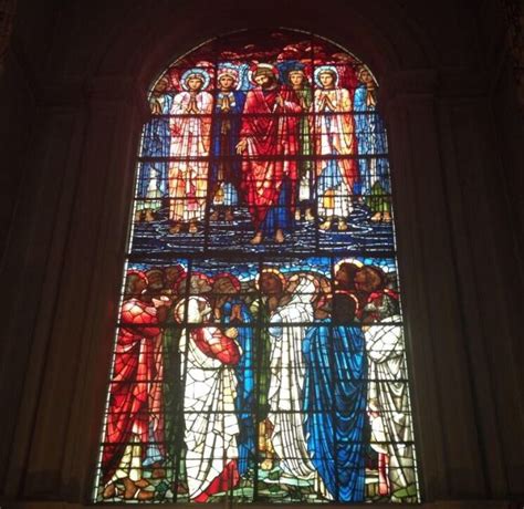 stained glass of birmingham cathedral edward burne jones stained glass pre raphaelite