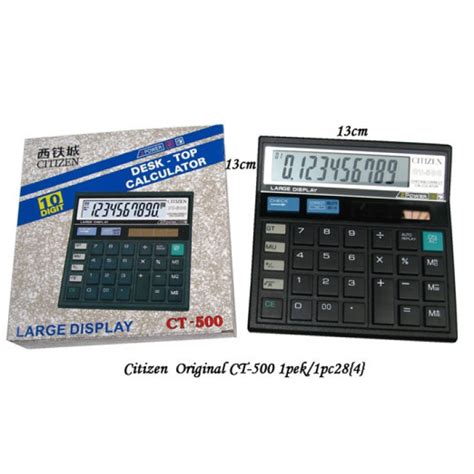 Citizen Ct 500 10digit Original Calculator