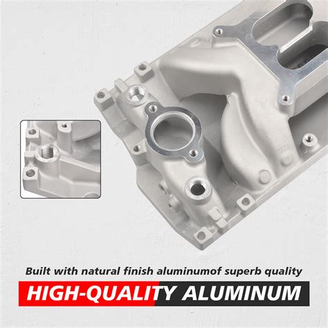 Dual Plane Intake Manifold For Small Block Chevy Sbc Vortec V8 283 307