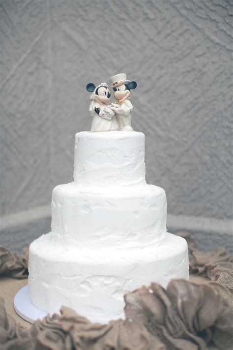 Mickey Mouse Wedding Cake Topper