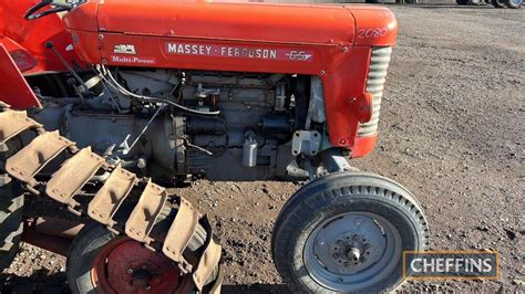 1964 Massey Ferguson 65 Mkii Multi Power 4cylinder Diesel Tractor Serial No Sndyw610274 A