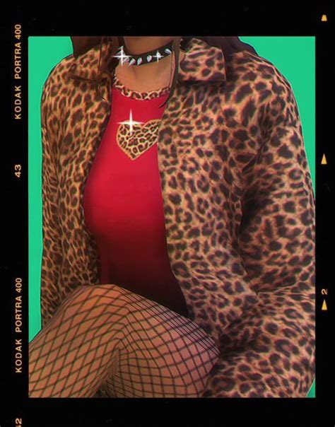 Lil Kimoana 🖤 Cheetah Print Jacket Cozy Outfit Leopard Print Top