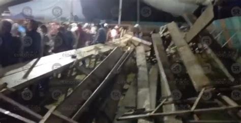 colapsan gradas en plaza de toros deja tres lesionados en huauchinango controversia puebla