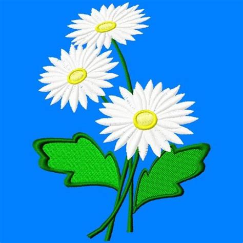 Daisies Embroidery Designs Machine Embroidery Designs At