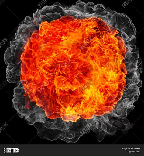 Explosion Fire Smoke Image And Photo Free Trial Bigstock