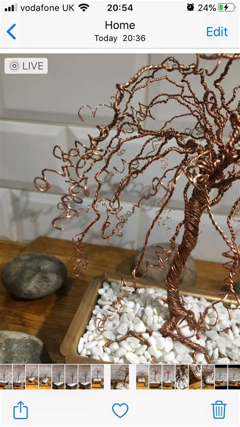 Weeping Willow Copper Wire Tree Sculpture 2020 Etsy