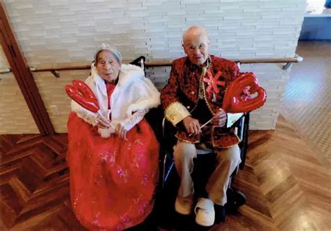 couple together for 80 years with combined age of 208 set oldest living married couple record