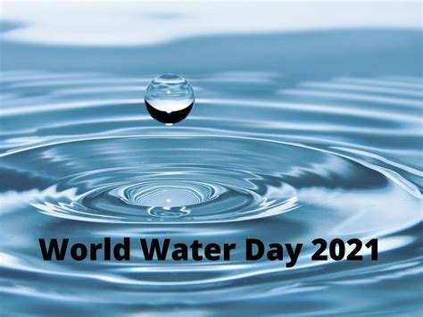World Water Day 2021 World Water Day 2021 Know Its Theme History And