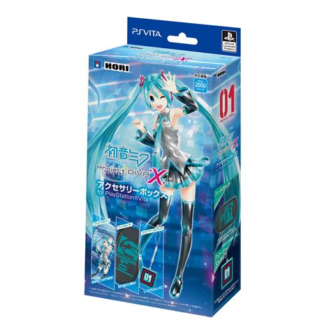 Hatsune Miku Project Diva X Accessory Box For Playstation Vita Slim