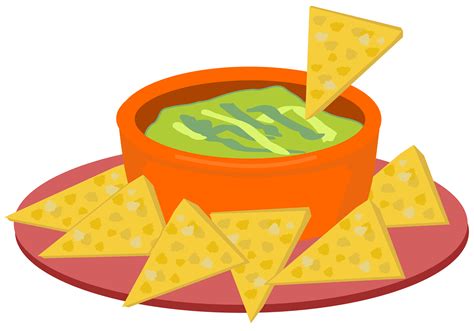 Clipart Of Chips And Dip