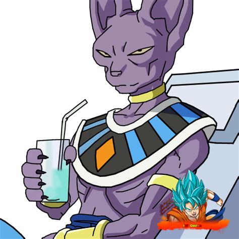 Lord Beerus w/ Cup (Render) by AnthonyJMo on DeviantArt
