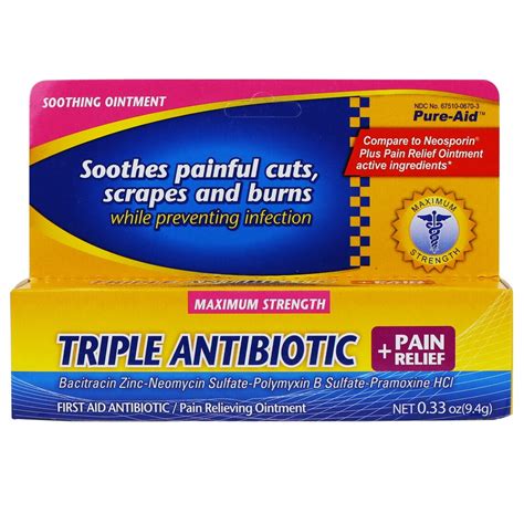 Triple Antibiotic Ointment 94g Tjm Enterprises
