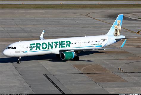 Airbus A321 211 Frontier Airlines Aviation Photo 5863637