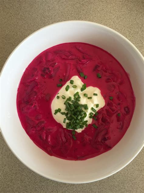 Chilled Beetroot Soup
