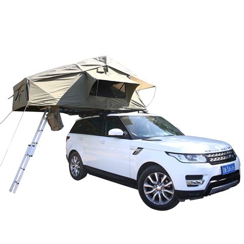 Off Road Canvas Car Roof Top Tent Camping Outdoor 4wd Rooftop Pop Up