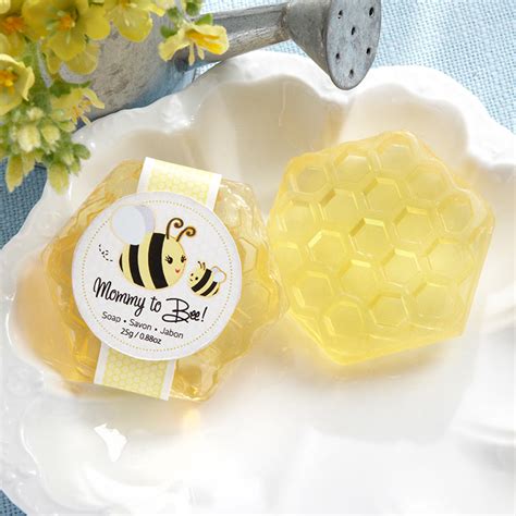 Honeycomb Soap Favor Bee Themed Baby Shower Favors By Kate Aspen Bee Baby Shower Theme