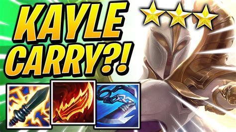 Set 8 Kayle Hyper Carry Is Back W Hero Augment Teamfight Tactics