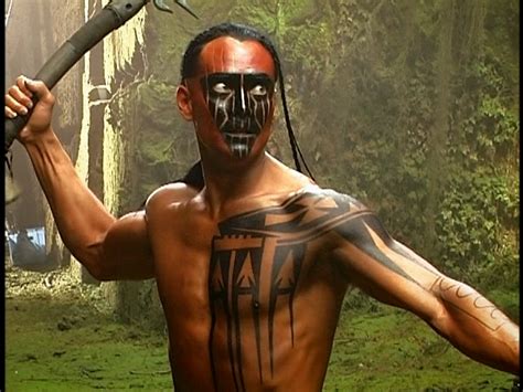 Brotherhood of the wolf (a review? Mark Dacascos-Mark plays Red Indian Mani -practicing with ...