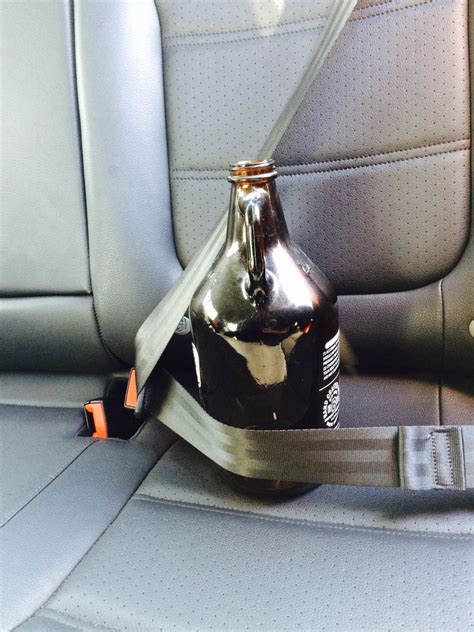 How To Secure A Growler Using A Seatbelt 4 Steps Instructables