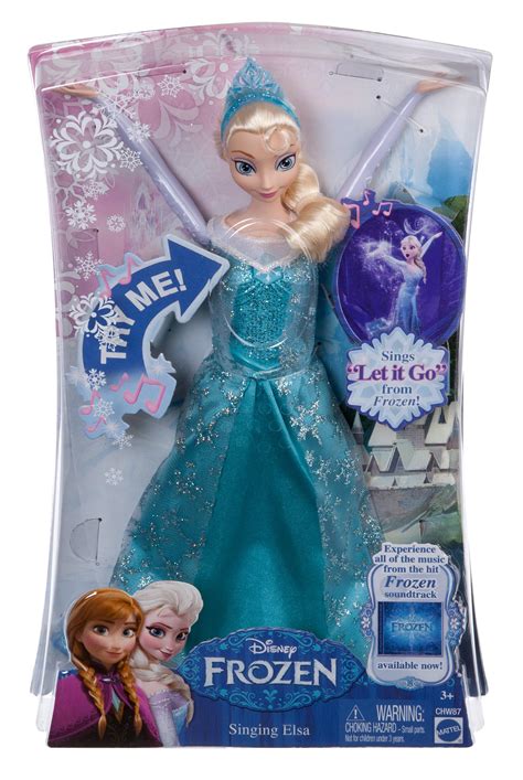 Mu Eca Frozen Barbie Elsa Anna Canta Original De Mattel Bs En Mercado Libre