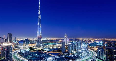 Uae City Of Dubai 4k Ultra Hd Wallpaper Burj Khalifa Dubai City