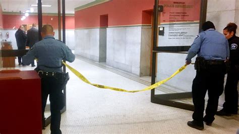 Man With Weapon Shot Wounded By Police At Minneapolis City Hall