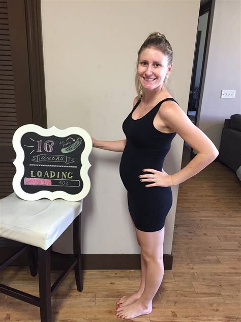 Week 16 Belly Pics — The Overwhelmed Mommy