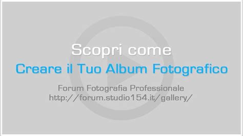 Come Creare Un Album Fotografico Gratis Vimeo