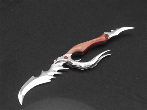 Flame Blade With Blood Wood By Licataknives On Deviantart