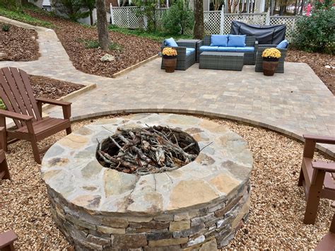 Pavestone Patio And Drystack Fire Pit Extreme How To Blog