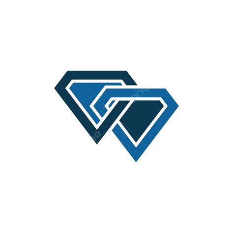 Diamond Logo Template Symbol Bar Crystal Vector Symbol Bar Crystal