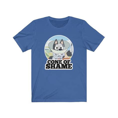 Bluey Muffin Cone Of Shame Tee Adult Sizes Xs 3x Etsy