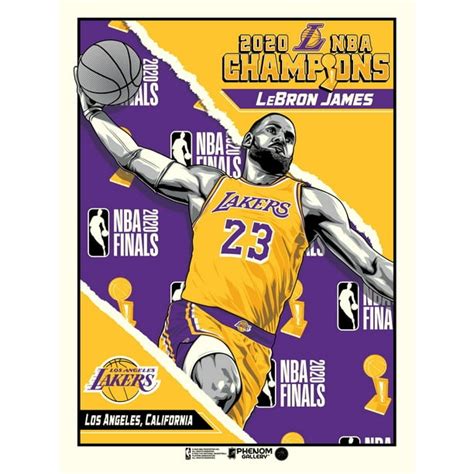Phenom Gallery Lebron James Los Angeles Lakers 2020 Nba Finals