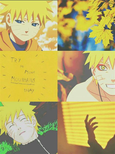 Yellow Anime Wallpaper Naruto Yellow Aesthetic Anime Wallpaper Hd