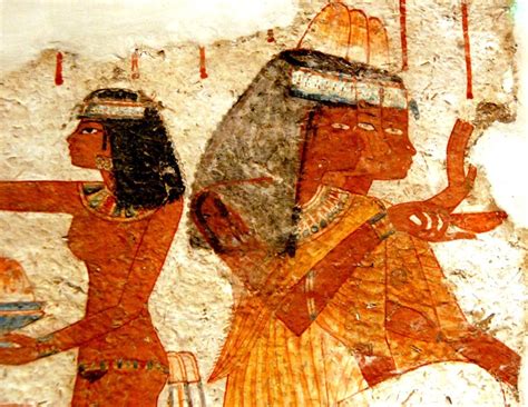 Banquet Scene From The Ancient Egyptian Tomb Of Nebamon And Ipuky Dates To About 1400 Bc New K
