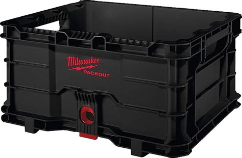 Milwaukee 4932471724 Packout Large Stackable Crate 4932471724 Amazon
