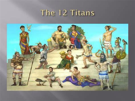 Who Are The 12 Titans In Greek Mastery Wiki