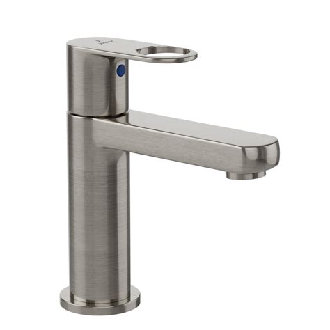 Ornamix Prime Stainless Steel Finish Pillar Cock With Areator