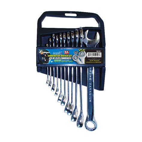 Metric Curved Wrench Set 11 Pieces Agrizone
