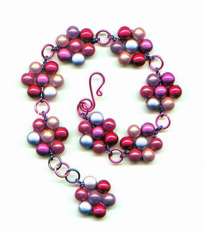 Wire Tutorial Wrapped Chain Daisy Bracelet Beads