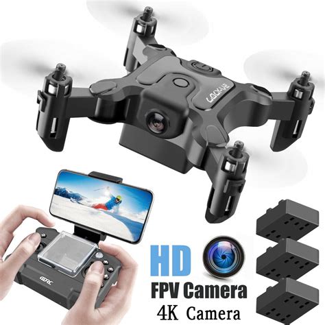S107 Foldable Mini Drone Rc 4k Fpv Hd Camera Wifi Fpv Drone Selfie Rc