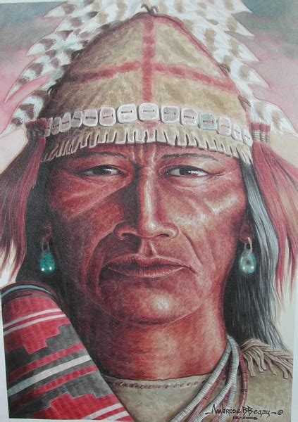 Navajo Warrior By Ambrose Begay