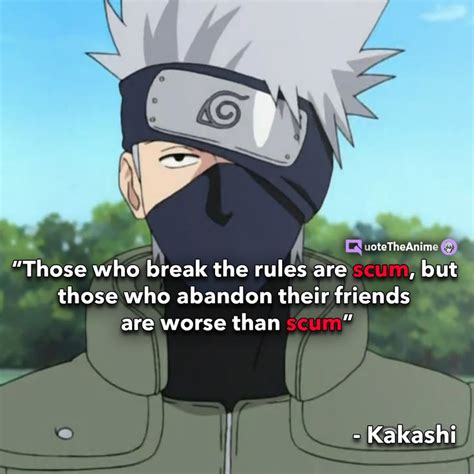 53 Amazing Kakashi Hatake Quotes With Wallpapers In 2021 Anime