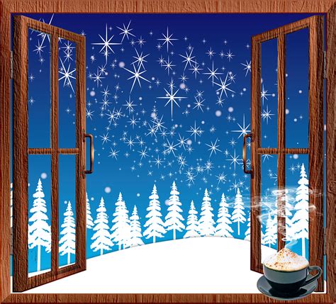 Christmas Window Snow Winter · Free Image On Pixabay