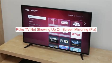 Roku Tv Not Showing Up On Screen Mirroring Fix Techfixhub